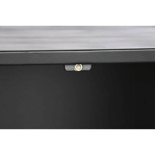 Kommode Home ESPRIT Sort Metal Loft 75 x 45 x 80 cm