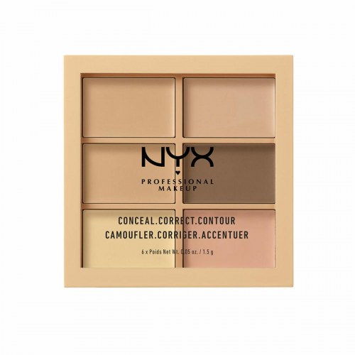 Concealer palette NYX Conceal Correct Contour - 6 x 1,5 g