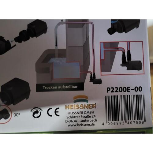 HEISSNER multifunktionel pumpe Aqua Stark Eco 2100 l/t.