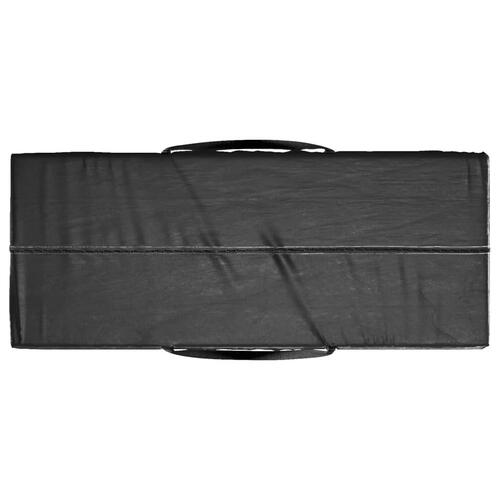 Opbevaringspose til juletræ 135x40x55 cm polyethylen sort