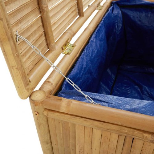 Opbevaringskasse til haven i bambus - 60 × 52 × 55 cm