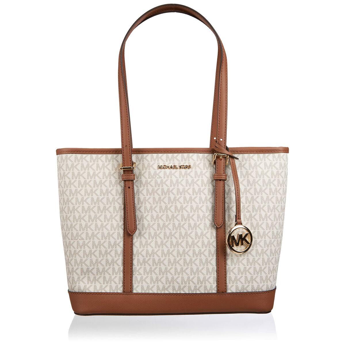 Skuldertaske Michael Kors 35s0gtvt1v Vanilla Hvid 35 × 25 × 13 Cm