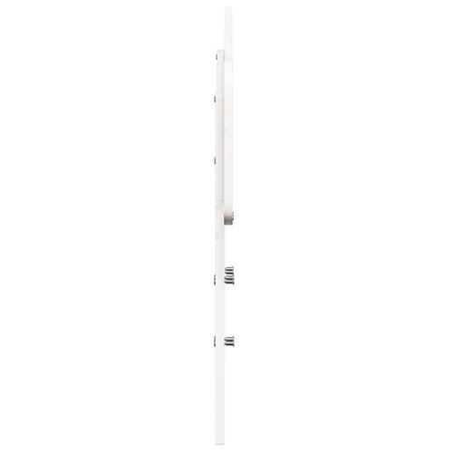 Sengegavl 75 cm massivt fyrretræ hvid