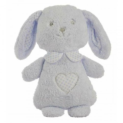 Baby tæppe med bamse - Blå, 100 × 75 cm