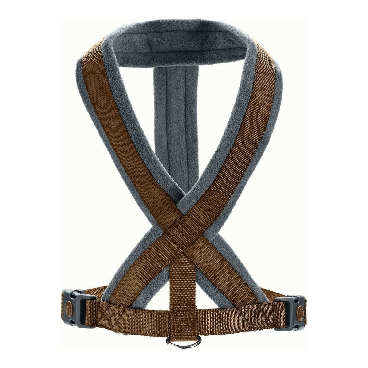 Hunter London Comfort hundesele M/L - brun (63-82 cm)