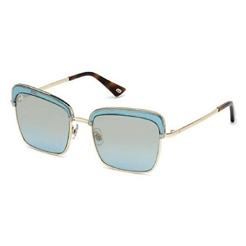 Web Eyewear WE0219A damesolbriller - blå linser, Ø 55 mm