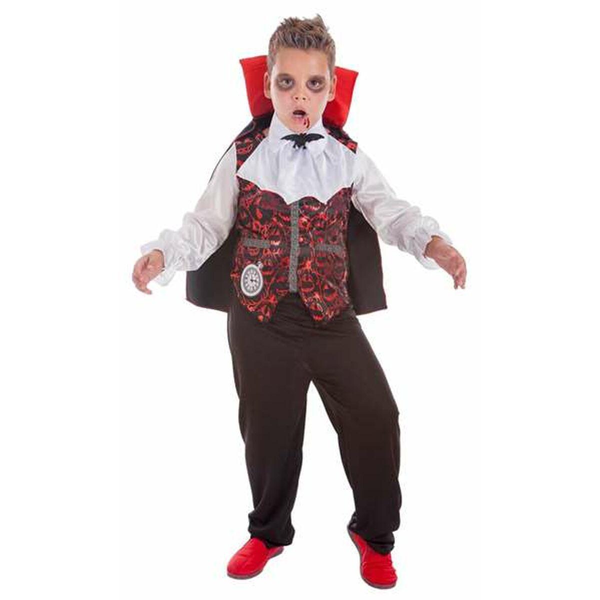 Børnekostume vampyr 3-6 år - 4 dele