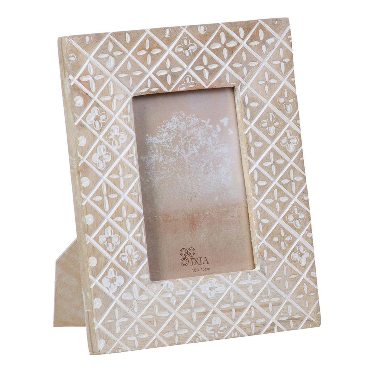 Fotoramme 18,5 x 2 x 23,5 cm Træ Hvid
