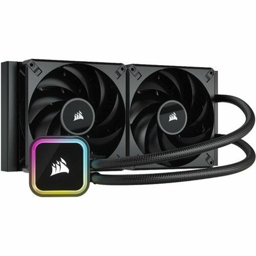 Corsair H115i - sæt med flydende CPU-køling, sort