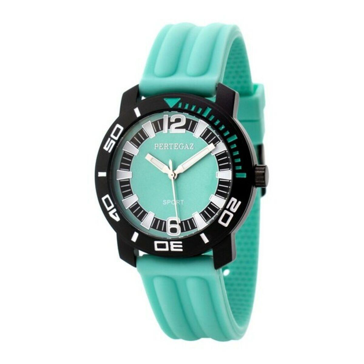 Pertegaz unisex armbåndsur P70442-A - grøn (Ø 39 mm)
