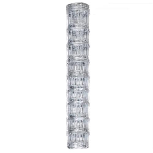 Havehegn 50x1 m galvaniseret stål sølvfarvet