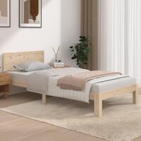 Sengeramme 90x190 cm massivt træ