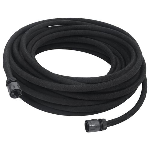 Siveslange 0,6" 25 m gummi sort