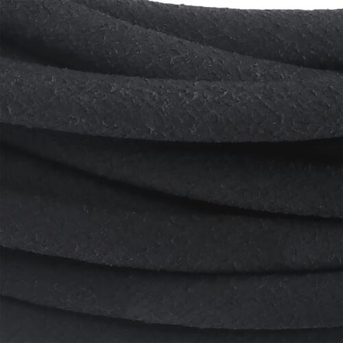 Siveslange 0,6" 25 m gummi sort