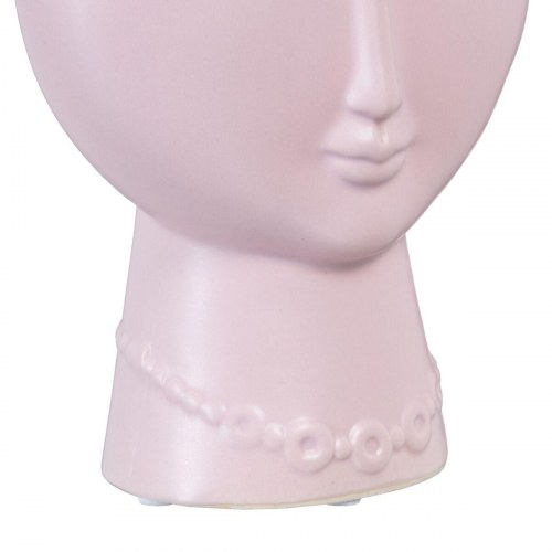 Urtepotte 15 x 8,5 x 19 cm Ansigt Keramik Malva