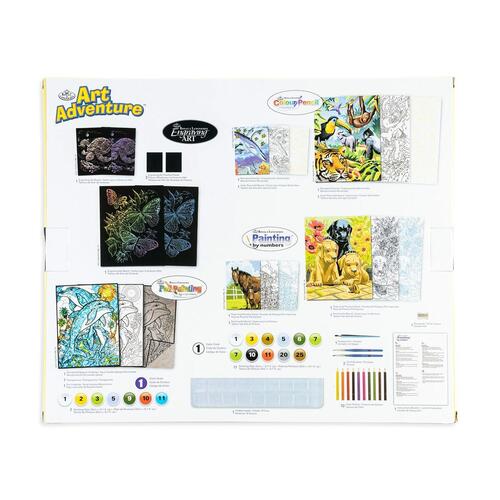 Maling efter tal sæt Royal & Langnickel Art Adventure 49 Dele