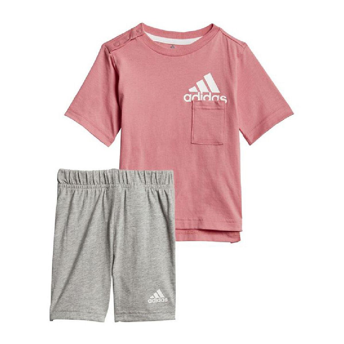Sportstøj Til Børn Adidas Badge Of Sport Summer Koral 1 2 år