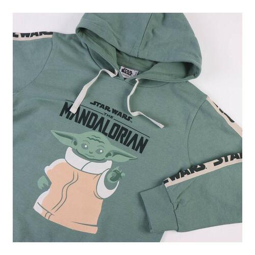 Hættetrøje til Børn The Mandalorian Grøn 8 år