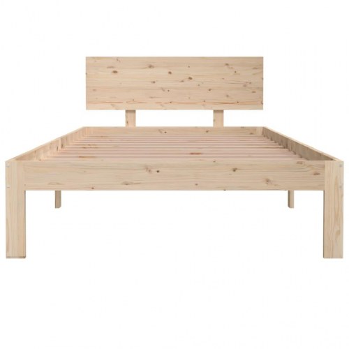 Sengeramme 100x200 cm massivt fyrretræ