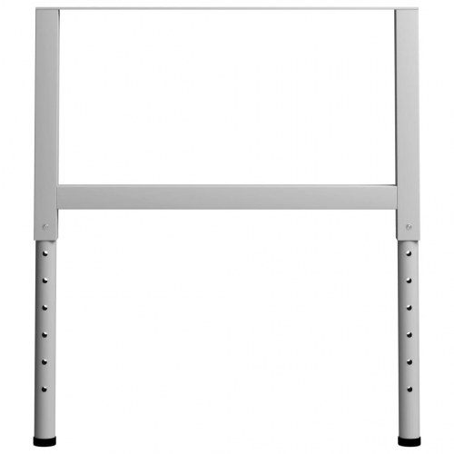 Arbejdsbænkstel 2 stk. 85 x 69-95,5 cm - grå