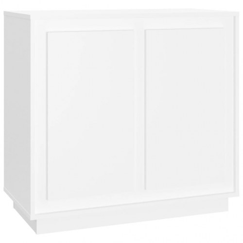 Skænk i konstrueret træ 80 x 34 x 75 cm - hvid