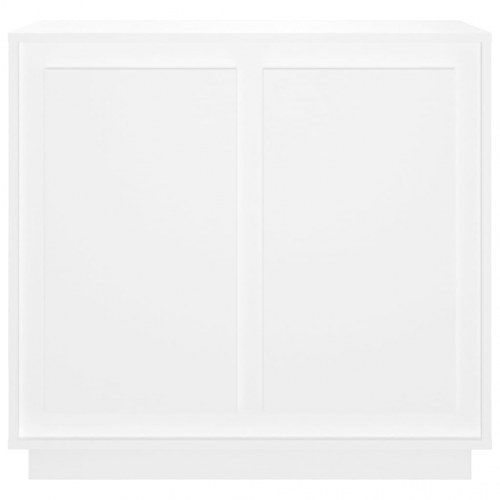 Skænk i konstrueret træ 80 x 34 x 75 cm - hvid