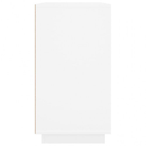 Skænk i konstrueret træ 80 x 34 x 75 cm - hvid