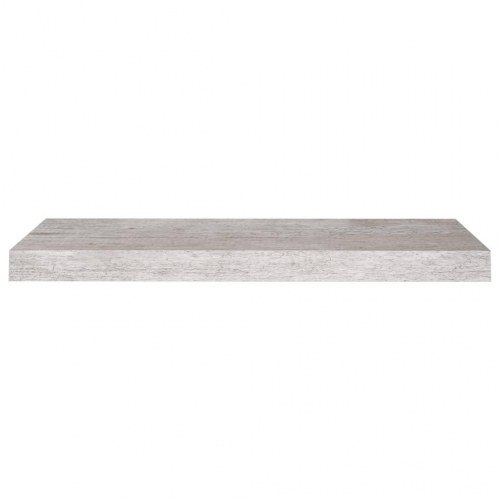 Væghylder - 4 stk. 60 × 23,5 × 3,8 cm i MDF, betongrå