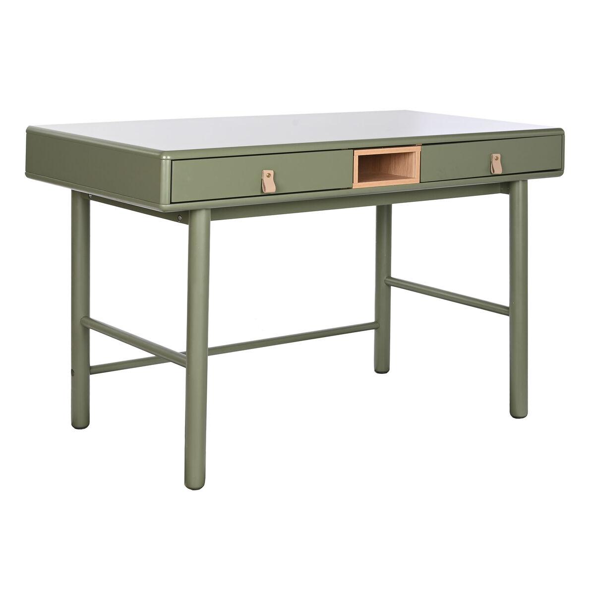 Skrivebord Home Esprit Grøn Træ Mdf 120 X 60 X 75 Cm