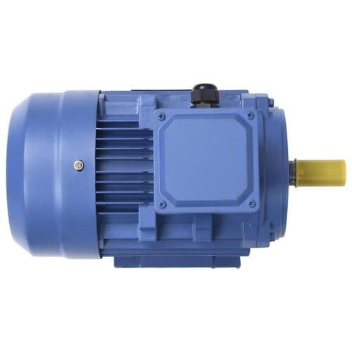 3-faset elektrisk motor 1,5 kW/2 hk 2-polet 2840 o/m aluminium