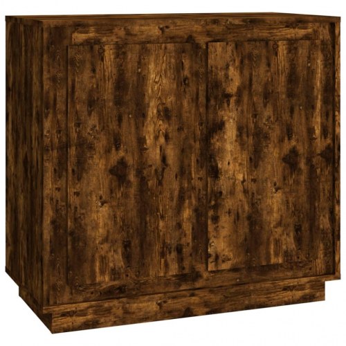 Skænk 80 x 34 x 75 cm - røget egetræsfarve