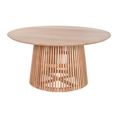 Spisebord Home ESPRIT Natur Cedertræ 150 x 150 x 75 cm