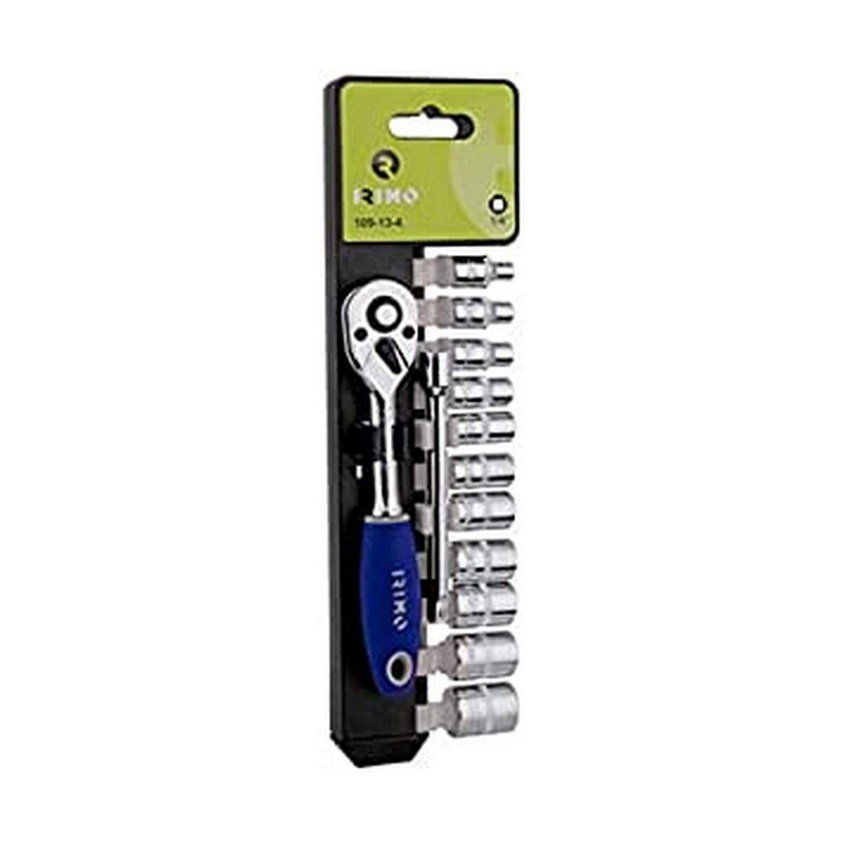 Topnøglesæt 1/4" Irimo - 13 dele