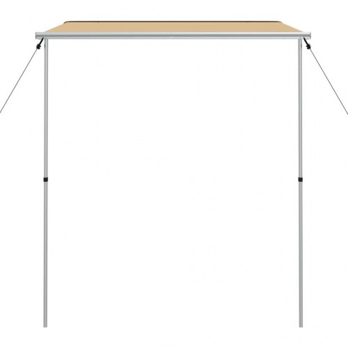 Markise til campingvogne 2x2,5x2,15 m beige