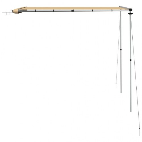 Markise til campingvogne 2x2,5x2,15 m beige