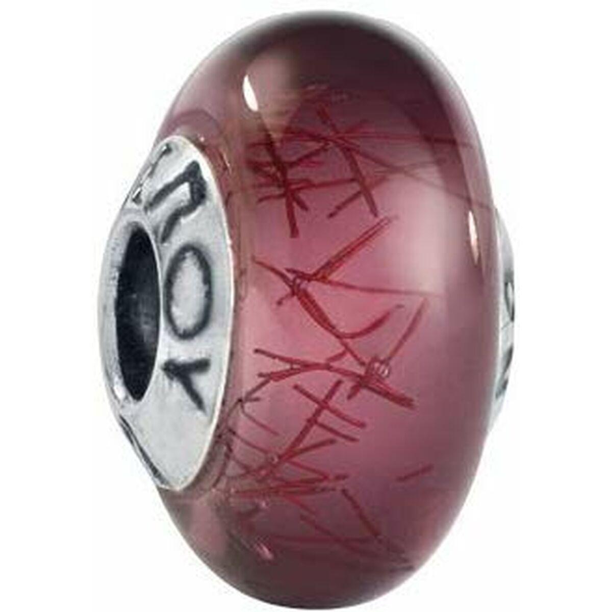 Charmperle VMB0056-17 - lilla, 1 cm, sterling sølv