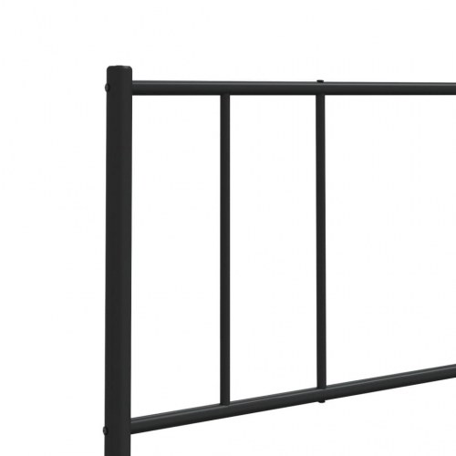 Udskiftningsgavl i metal 80 cm - sort
