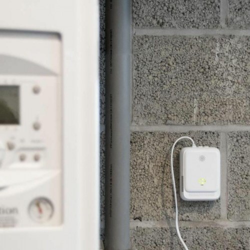 Chacon gasudslipsdetektor - hvid, EU-stik