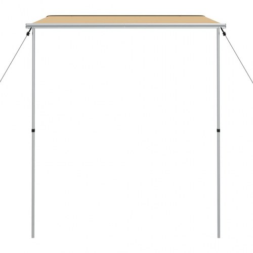 Markise til campingvogn/autocamper 2,4 × 2,5 × 2,15 m - beige