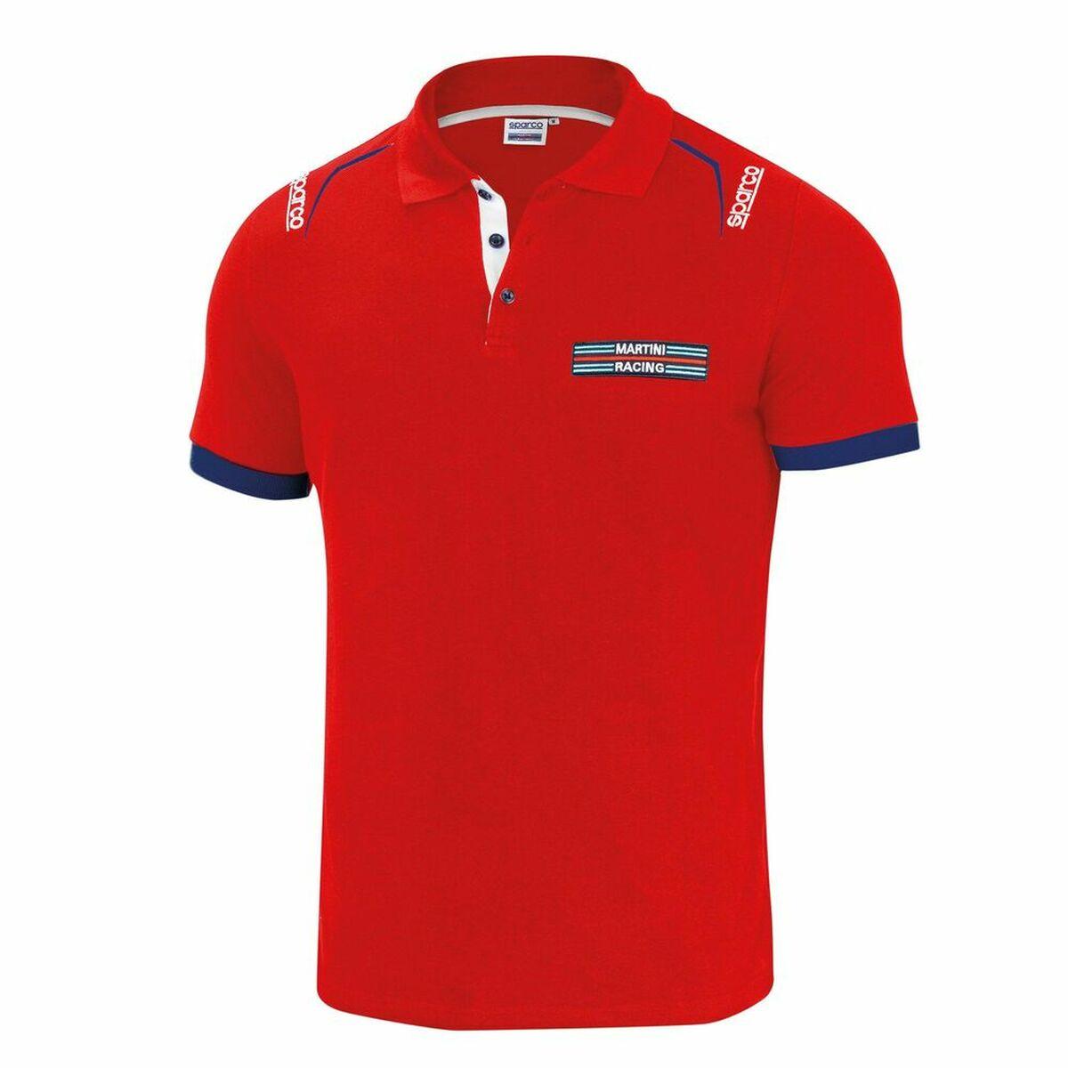 Sparco Martini Racing poloshirt - rød, herre M