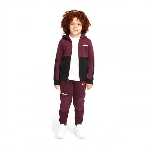 Nike Air sportsjakke til drenge - rødbrun, 7-8 år