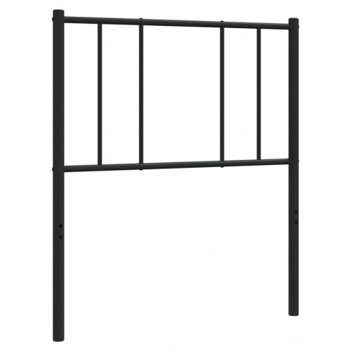 Sengegavl i metal 107 cm - sort