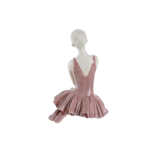Dekorativ figur Romantisk Ballet ballerina 16 x 11 x 17 cm (2 enheder)
