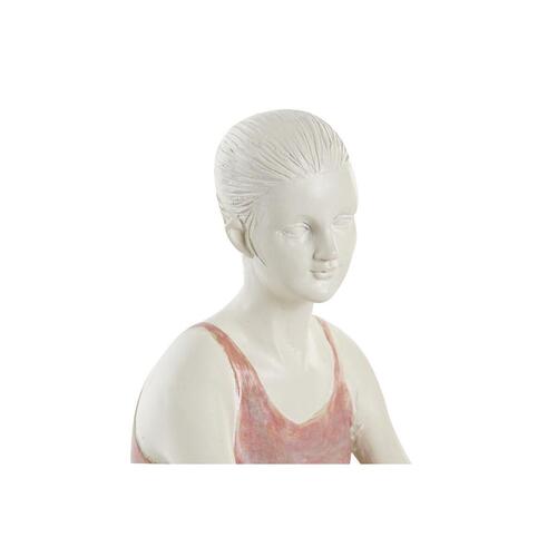Dekorativ figur Romantisk Ballet ballerina 16 x 11 x 17 cm (2 enheder)