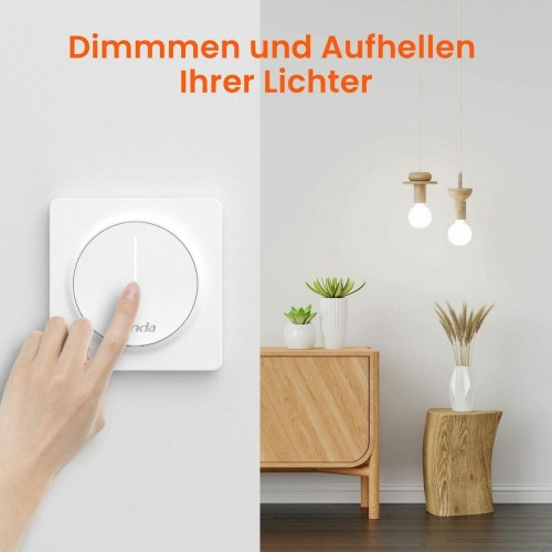 Smart lysdæmper Wi‑Fi - Tenda SS9, hvid