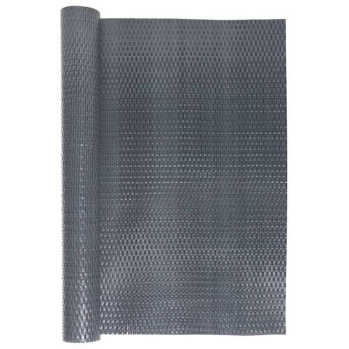 Altanafskærmning 300x100 cm polyrattan antracitgrå