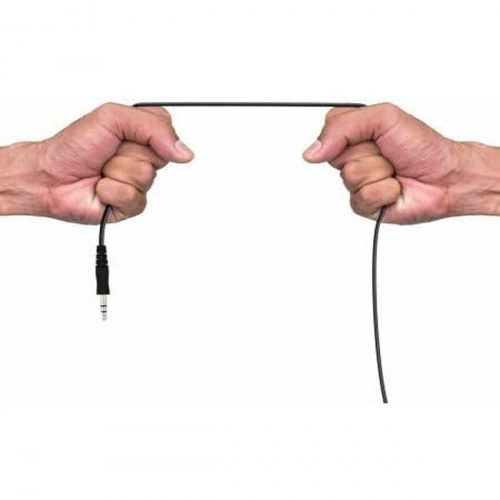 AUX kabel 3,5 mm - Akashi - 1 m - Sort