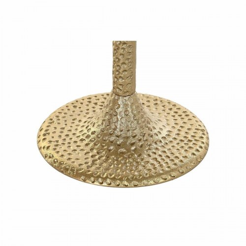 Lille serveringsbord i marmor og guld - 40 × 40 × 61 cm