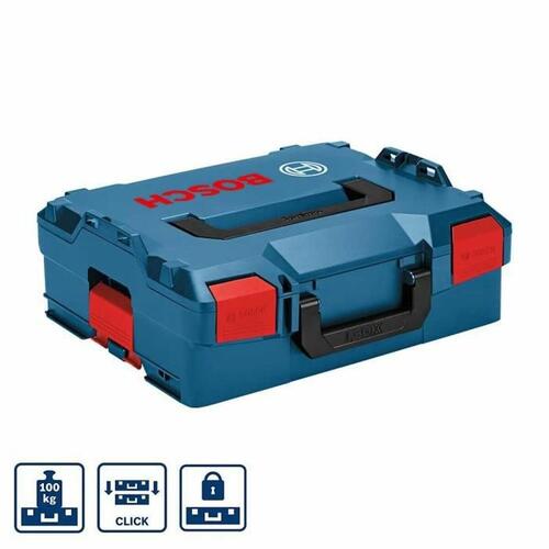 Tool case BOSCH L-BOXX 136 Professional Blå modulær Kan stables ABS