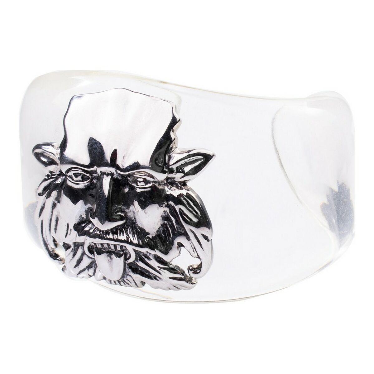 Armbånd til kvinder - gennemsigtig harpiks, 7 cm